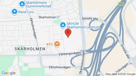 Kontorslokaler för uthyrning i Söderort - kort over placeringen