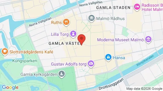 Kontorlokaler til leje i Malmø Centrum - Foto fra Google Street View