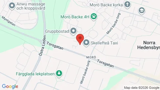 Kontorlokaler til leje i Skellefteå - Foto fra Google Street View