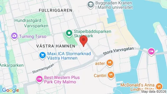 Kontorslokaler för uthyrning i Malmö Centrum – Foto från Google Street View
