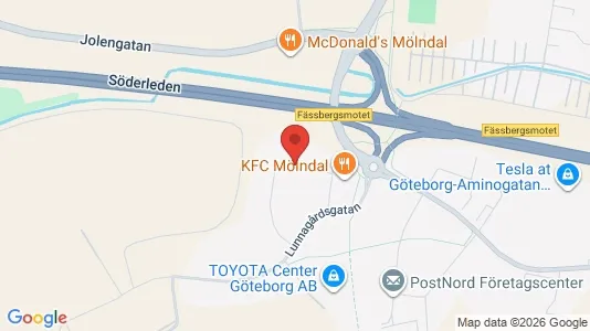 Büros zur Miete i Mölndal – Foto von Google Street View