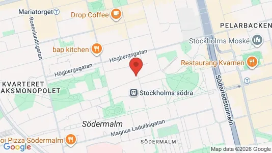 Kontorer til leie i Södermalm – Bilde fra Google Street View