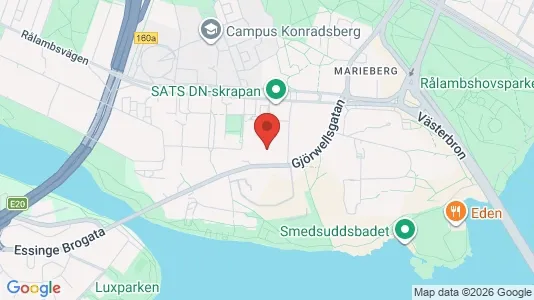 Büros zur Miete i Kungsholmen – Foto von Google Street View