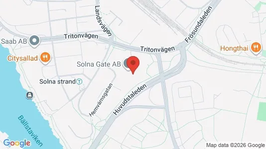 Espacios de oficina En alquiler i Solna - kort over placeringen