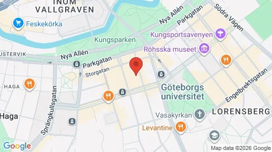 Kontorlokaler til leje i Gøteborg Centrum - Foto fra Google Street View