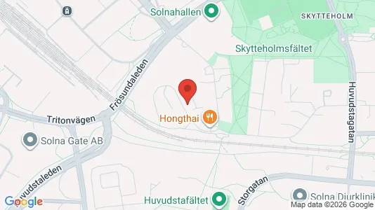 Kontorlokaler til leje i Solna - Foto fra Google Street View