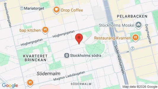 Kontorlokaler til leje i Södermalm - Foto fra Google Street View