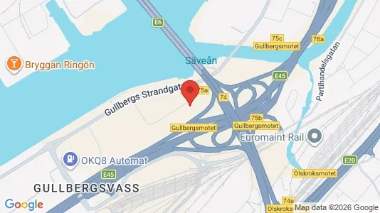 Kontorlokaler til leje i Gøteborg Centrum - Foto fra Google Street View