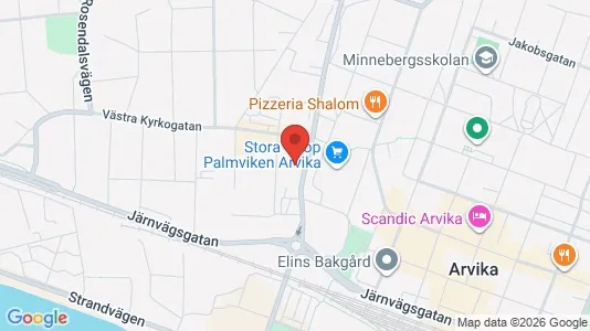 Lokale biurowe Do wynajęcia i Arvika - kort over placeringen
