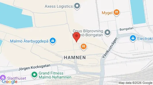 Kontorlokaler til leje i Malmø Centrum - Foto fra Google Street View