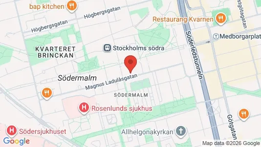 Kontorlokaler til leje i Södermalm - Foto fra Google Street View