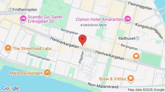 Office spaces for rent i Kungsholmen - kort over placeringen