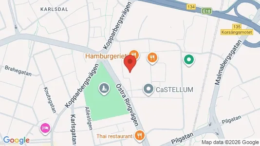 Büros zur Miete i Västerås – Foto von Google Street View
