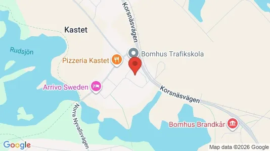 Propiedades industriales En alquiler i Gävle - kort over placeringen