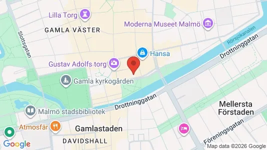 Kontorlokaler til leje i Malmø Centrum - Foto fra Google Street View