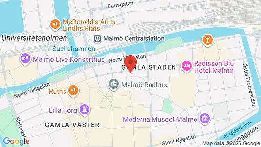 Kontorlokaler til leje i Malmø Centrum - Foto fra Google Street View