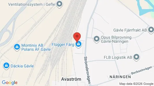 Espacios de oficina En alquiler i Gävle - kort over placeringen