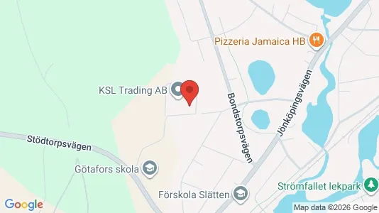Lager til leie i Vaggeryd – Bilde fra Google Street View