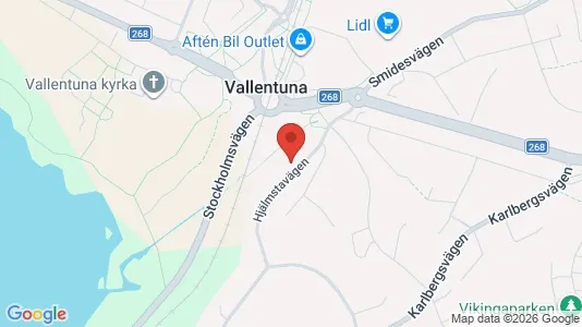 Lokale biurowe Do wynajęcia i Vallentuna - kort over placeringen