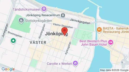 Office spaces for rent i Jönköping - kort over placeringen
