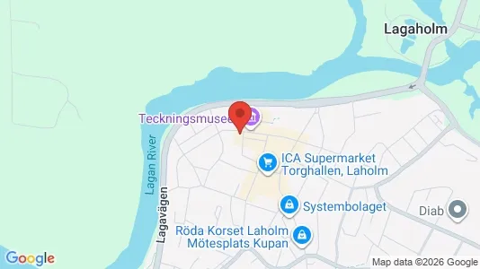 Lokale biurowe Do wynajęcia i Laholm - kort over placeringen