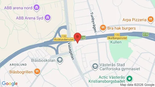 Kontorlokaler til leje i Västerås - Foto fra Google Street View