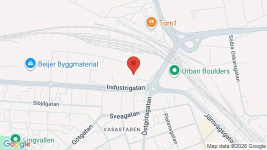 Toimistotilat Vuokrattavana i Linköping - Kuva Google Street Viewstä