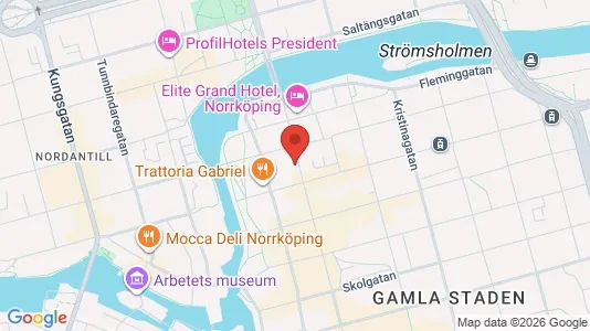 Office spaces for rent i Norrköping - kort over placeringen