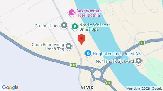 Kontorlokaler til leje i Umeå - Foto fra Google Street View
