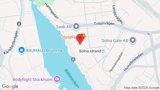 Kontorlokaler til leje i Solna - Foto fra Google Street View