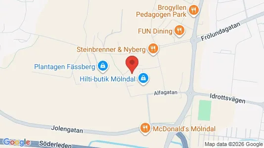 Kontorer til leie i Mölndal – Bilde fra Google Street View