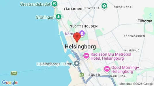 Winkels te huur i Helsingborg - Foto uit Google Street View