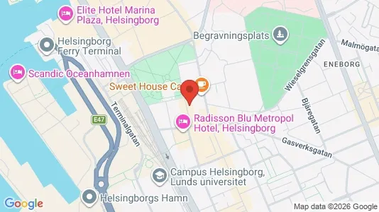 Büros zur Miete i Helsingborg – Foto von Google Street View