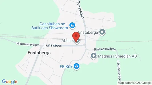 Industrial properties for rent i Nyköping - kort over placeringen