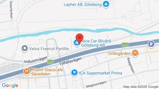 Werkstätte zur Miete i Partille - kort over placeringen