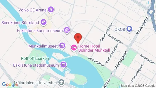 Kontorlokaler til leje i Eskilstuna - kort over placeringen