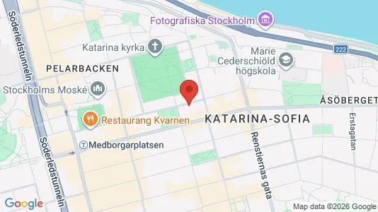 Kontorlokaler til leje i Södermalm - Foto fra Google Street View