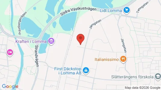 Lagerlokaler til leje i Lomma - Foto fra Google Street View