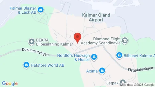 Toimistotilat Vuokrattavana i Kalmar - Kuva Google Street Viewstä