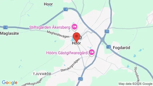 Butikslejemål til leje i Höör - Foto fra Google Street View
