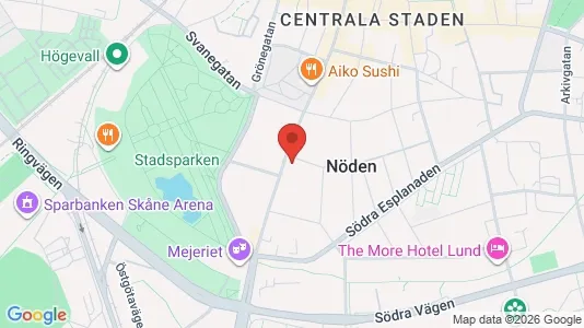 Kontorlokaler til leje i Lund - Foto fra Google Street View