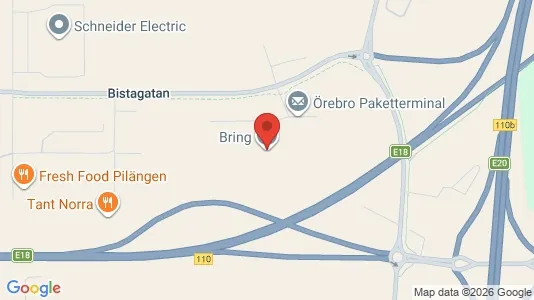 Lokale biurowe Do wynajęcia i Örebro - kort over placeringen