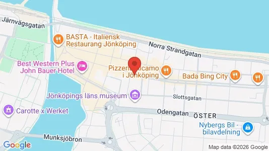 Büros zur Miete i Jönköping - kort over placeringen