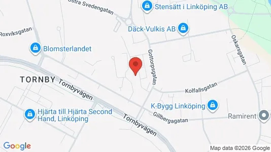 Kontorlokaler til leje i Linköping - Foto fra Google Street View