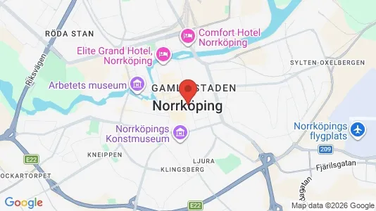 Winkels te huur i Norrköping - Foto uit Google Street View