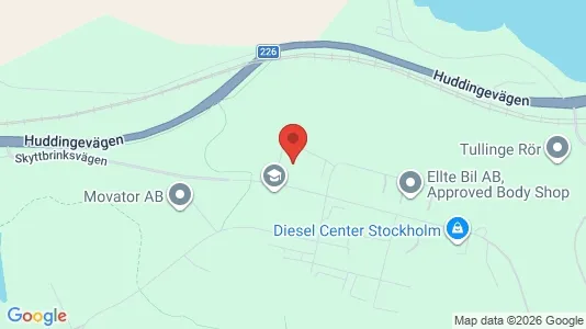 Industrial properties for rent i Botkyrka - kort over placeringen