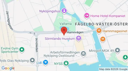 Büros zur Miete i Nyköping – Foto von Google Street View