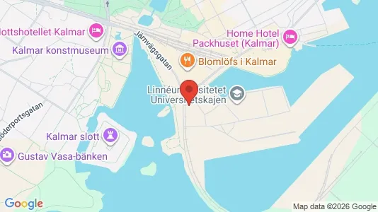 Office spaces for rent i Kalmar - kort over placeringen