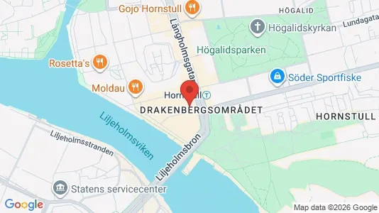 Büros zur Miete i Södermalm - kort over placeringen