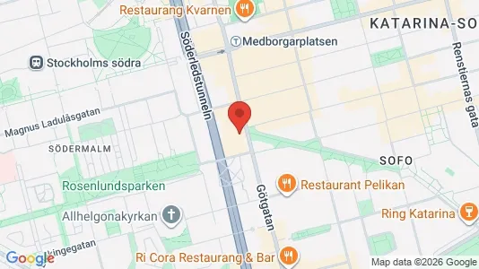 Kantorruimte te huur i Södermalm - Foto uit Google Street View